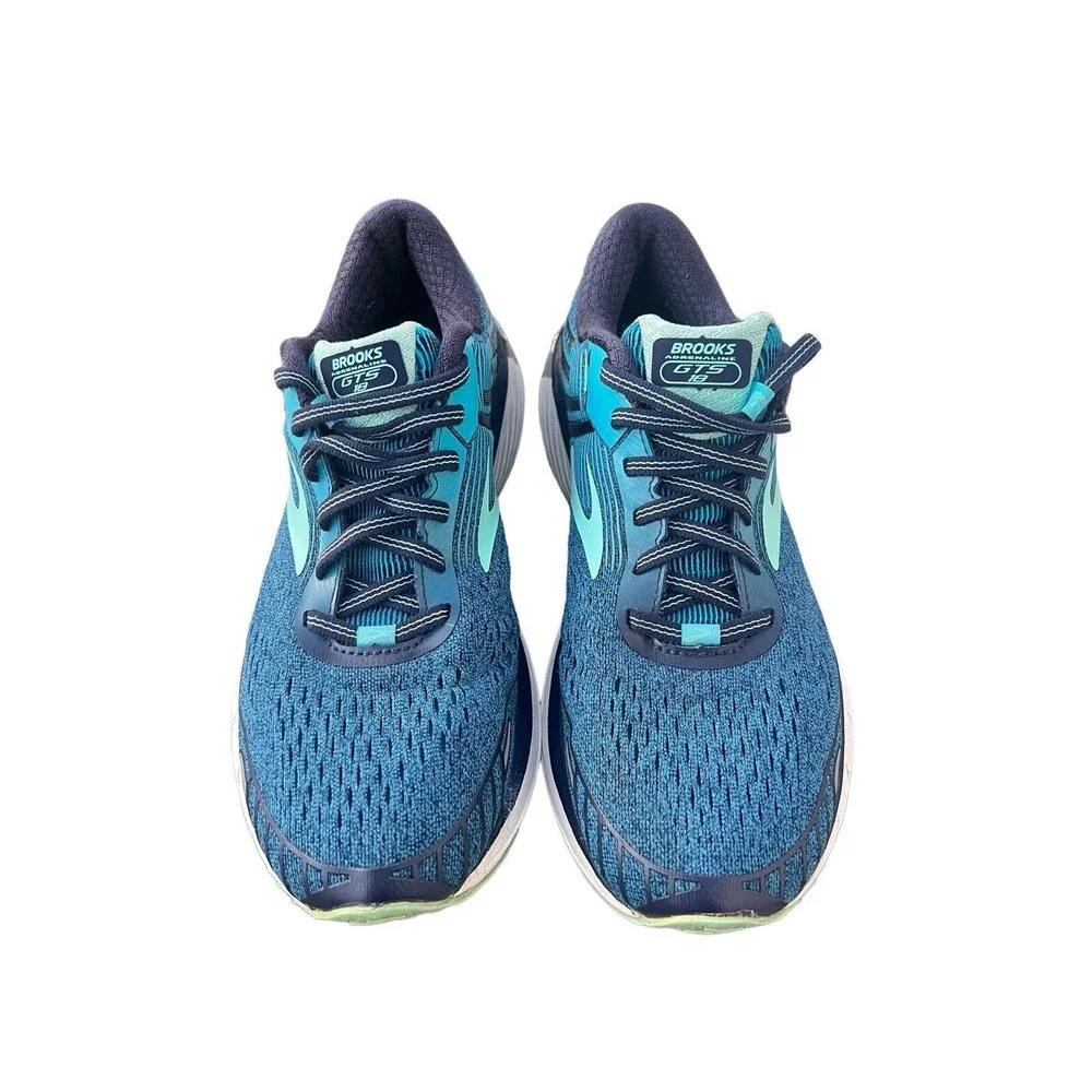 Brooks Womens Adrenaline GTS 18 1202681B495 Blue Running Shoes Size‎ 9.5 B